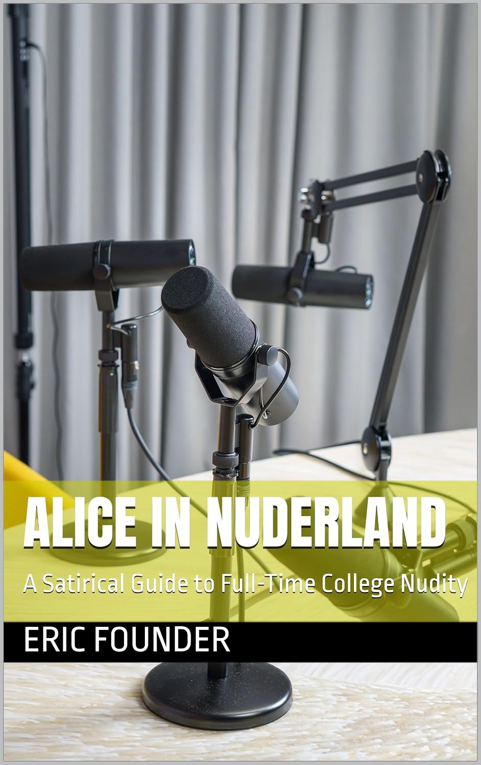 Cover of Alice in Nuderland: A Satirical Guide to Full-Time College Nudity
